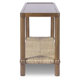 Gabriella Console Table, Brown by Amber Lewis x Four Hands-Furniture - Accent Tables-High Fashion Home