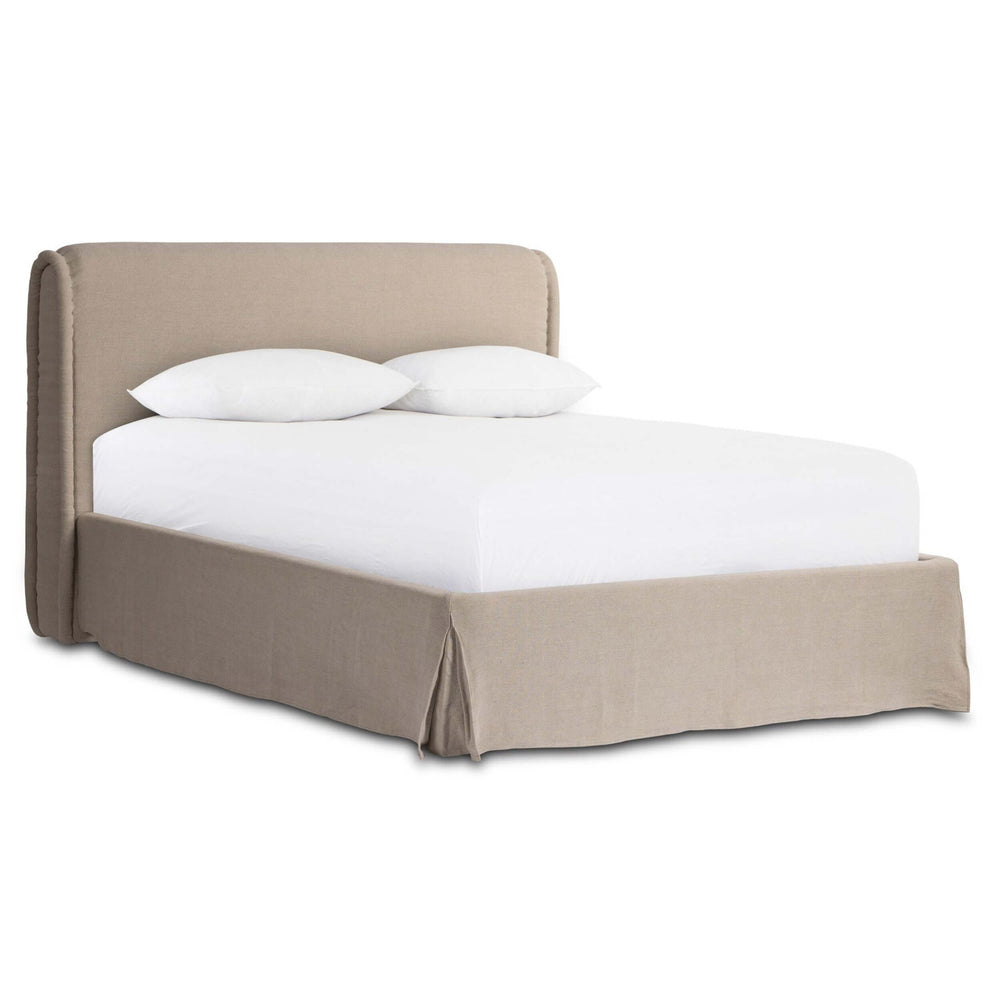 Wyndham Bed, Broadway Dune by Amber Lewis x Four Hands-Furniture - Bedroom-High Fashion Home