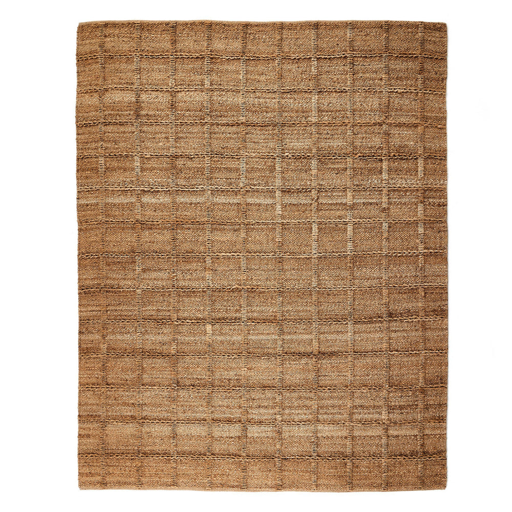 Grid Jute Rug, Natural by Four Hands-Rugs1-High Fashion Home