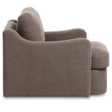Aurelia Swivel Chair, Broadway Coffee by Amber Lewis x Four Hands-Furniture - Chair-High Fashion Home