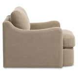 Aurelia Swivel Chair, Broadway Canvas by Amber Lewis x Four Hands-Furniture - Chair-High Fashion Home