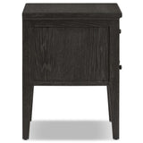 Bush Nightstand, Distressed Black by Amber Lewis x Four Hands-Furniture - Bedroom-High Fashion Home