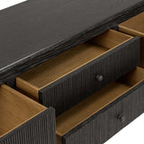 Bush Sideboard, Distressed Black by Amber Lewis x Four Hands-Furniture - Storage-High Fashion Home