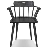 Thalia Dining Chair, Black, Set of 2 by Amber Lewis x Four Hands-Furniture - Dining-High Fashion Home