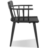 Thalia Dining Chair, Black, Set of 2 by Amber Lewis x Four Hands-Furniture - Dining-High Fashion Home