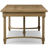 Edison Desk, Worn Oak by Amber Lewis x Four Hands-Furniture - Office-High Fashion Home