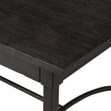 Edison Desk, Smoked Black by Amber Lewis x Four Hands-Furniture - Office-High Fashion Home