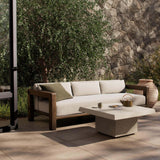 Lumi 94" Outdoor Sofa, Alessi Linen by Amber Lewis x Four Hands-Furniture - Outdoor-High Fashion Home