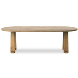 Ayla Dining Table, Worn Oak by Amber Lewis x Four Hands-Furniture - Dining-High Fashion Home
