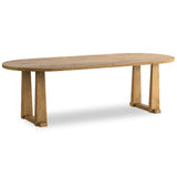 Ayla Dining Table, Worn Oak by Amber Lewis x Four Hands-Furniture - Dining-High Fashion Home