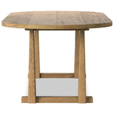 Ayla Dining Table, Worn Oak by Amber Lewis x Four Hands-Furniture - Dining-High Fashion Home