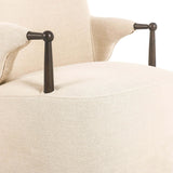Brently Dining Arm Chair, Broadway Dune by Amber Lewis x Four Hands-Furniture - Dining-High Fashion Home