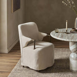 Brently Dining Arm Chair, Broadway Dune by Amber Lewis x Four Hands-Furniture - Dining-High Fashion Home