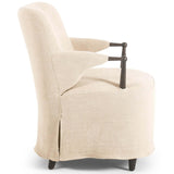 Brently Dining Arm Chair, Broadway Dune by Amber Lewis x Four Hands-Furniture - Dining-High Fashion Home