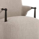 Brently Dining Arm Chair, Laine Navy by Amber Lewis x Four Hands-Furniture - Dining-High Fashion Home