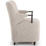 Brently Dining Arm Chair, Laine Navy by Amber Lewis x Four Hands-Furniture - Dining-High Fashion Home