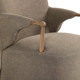 Brently Dining Arm Chair, Broadway Olive by Amber Lewis x Four Hands-Furniture - Dining-High Fashion Home