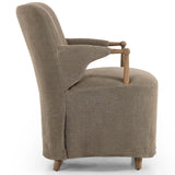 Brently Dining Arm Chair, Broadway Olive by Amber Lewis x Four Hands-Furniture - Dining-High Fashion Home