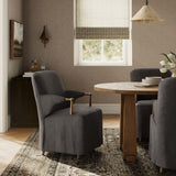 Brently Dining Arm Chair, Broadway Denim by Amber Lewis x Four Hands-Furniture - Dining-High Fashion Home