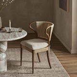 Amira Dining Chair, Broadway Dune, Set of 2 by Amber Lewis x Four Hands-Furniture - Dining-High Fashion Home