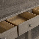 Elise Kitchen Island, Weathered Hazel by Amber Lewis x Four Hands-Furniture - Dining-High Fashion Home
