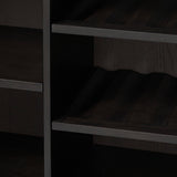 Bari Bar Cabinet, Smoked Black by Amber Lewis x Four Hands-Furniture - Storage-High Fashion Home