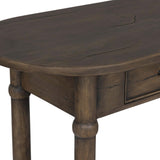 Charnes Console Table, Aged Belgium Bleach by Amber Lewis x Four Hands-Furniture - Accent Tables-High Fashion Home