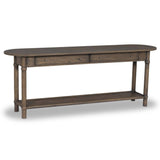 Charnes Console Table, Aged Belgium Bleach by Amber Lewis x Four Hands-Furniture - Accent Tables-High Fashion Home