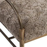 Demi Accent Bench, Taupe by Amber Lewis x Four Hands-Furniture - Benches-High Fashion Home