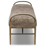 Demi Accent Bench, Taupe by Amber Lewis x Four Hands-Furniture - Benches-High Fashion Home
