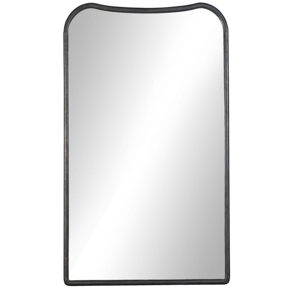 Patz Floor Mirror, Black Antique by Amber Lewis x Four Hands-Accessories-High Fashion Home