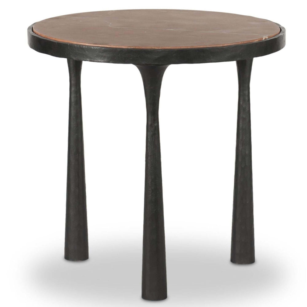 Billings End Table, Rust by Amber Lewis x Four Hands-Furniture - Accent Tables-High Fashion Home