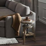 Addy Stool, Bleached Elm by Amber Lewis x Four Hands-Furniture - Dining-High Fashion Home