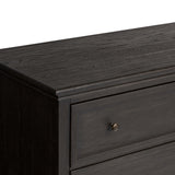 Geoffrey Tall Dresser, Smoked Black by Amber Lewis x Four Hands-Furniture - Storage-High Fashion Home