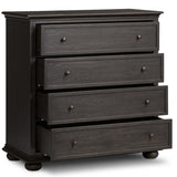 Geoffrey Tall Dresser, Smoked Black by Amber Lewis x Four Hands-Furniture - Storage-High Fashion Home