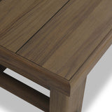 Lumi Outdoor Coffee Table, Toasted Brown by Amber Lewis x Four Hands-Furniture - Outdoor-High Fashion Home