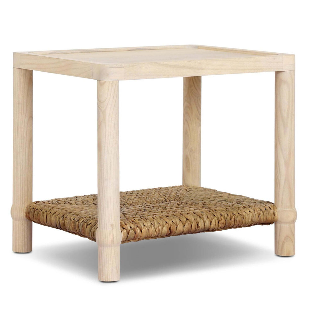 Gabriella End Table, Light Natural Sungkai by Amber Lewis x Four Hands-Furniture - Accent Tables-High Fashion Home