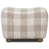 Kylo Ottoman, Dresden Pebble by Amber Lewis x Four Hands-Furniture - Benches-High Fashion Home