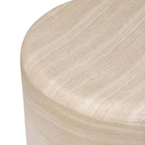 Venetia Outdoor End Table, Sand Striae by Amber Lewis x Four Hands-Furniture - Outdoor-High Fashion Home