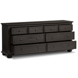 Geoffrey Wide Dresser, Smoked Black by Amber Lewis x Four Hands-Furniture - Storage-High Fashion Home