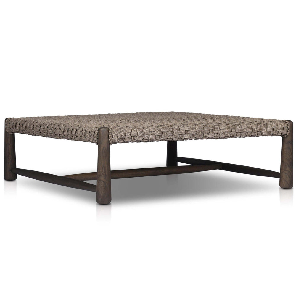 Savio Outdoor Coffee Table, Dark Textured by Amber Lewis x Four Hands-Furniture - Outdoor-High Fashion Home