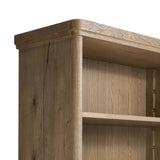 Dumont Bookcase, Worn Oak by Amber Lewis x Four Hands-Furniture - Storage-High Fashion Home
