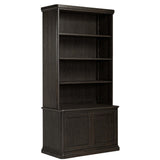 Dumont Bookcase, Smoked Black by Amber Lewis x Four Hands-Furniture - Storage-High Fashion Home