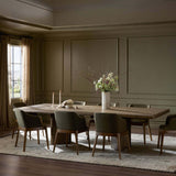 Castro Dining Table, Grey Reclaimed French Oak by Four Hands-Furniture - Dining-High Fashion Home