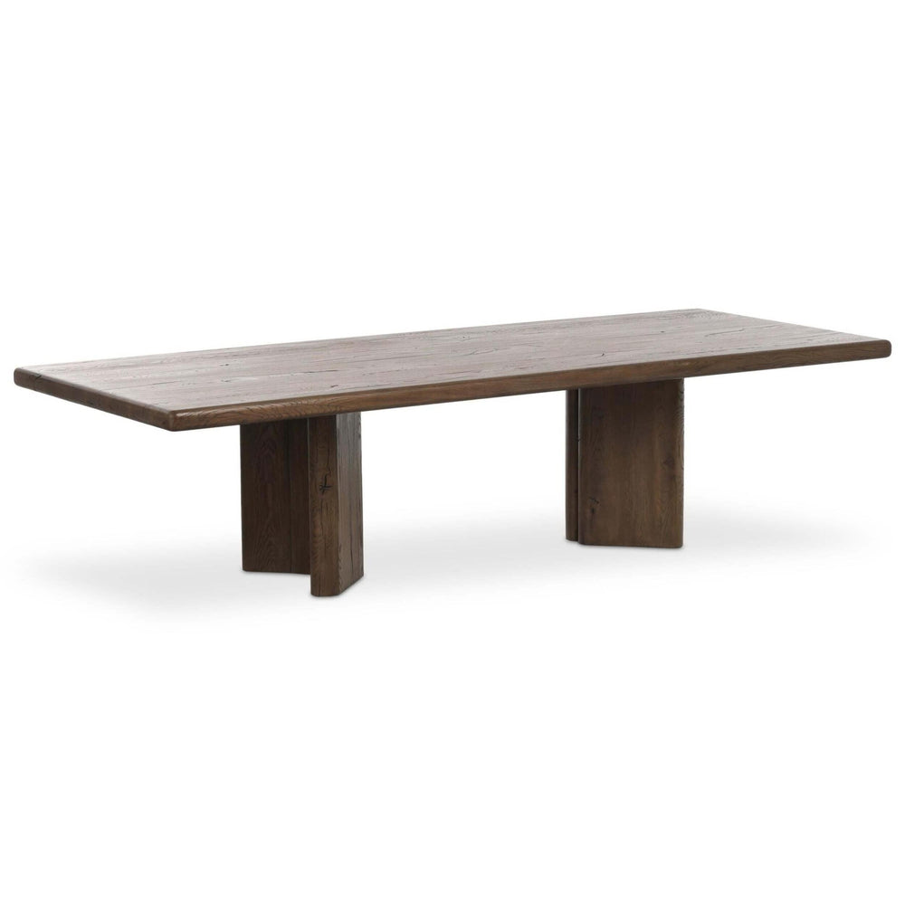 Castro Dining Table, Grey Reclaimed French Oak by Four Hands-Furniture - Dining-High Fashion Home