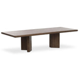 Castro Dining Table, Grey Reclaimed French Oak by Four Hands-Furniture - Dining-High Fashion Home