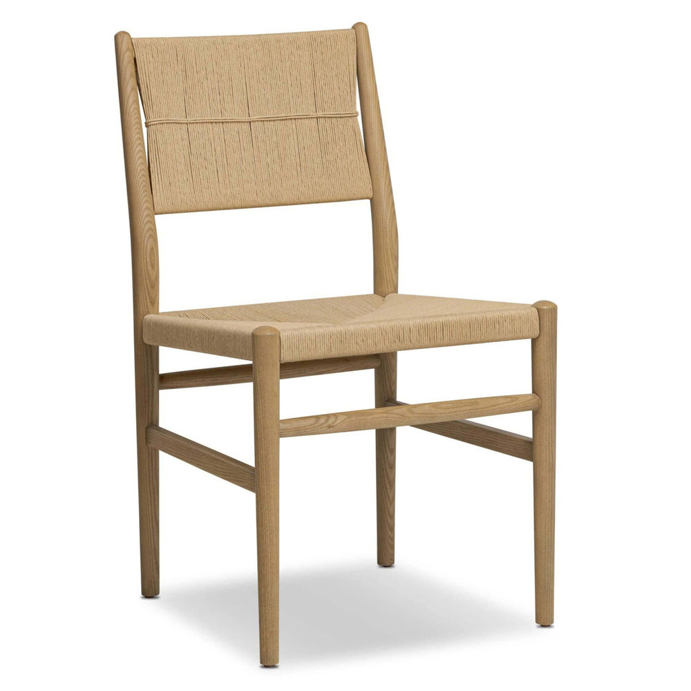 Dara Dining Chair, Natural, Set of 2 by Amber Lewis x Four Hands-Furniture - Dining-High Fashion Home