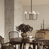 Ashby Chandelier, Bronze by Four Hands-Lighting-High Fashion Home