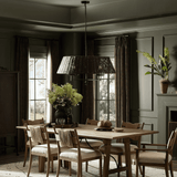 Harwick Chandelier, Jet Black by Four Hands-Lighting-High Fashion Home
