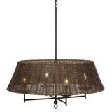 Harwick Chandelier, Jet Black by Four Hands-Lighting-High Fashion Home